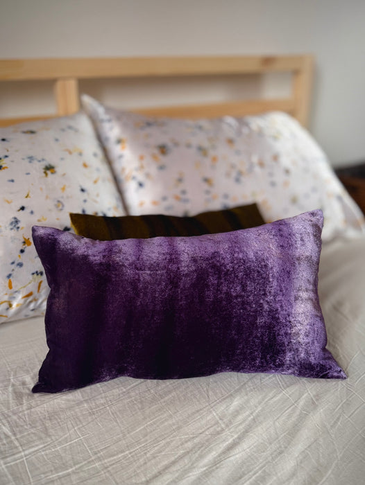 Coussin en velours de soie
