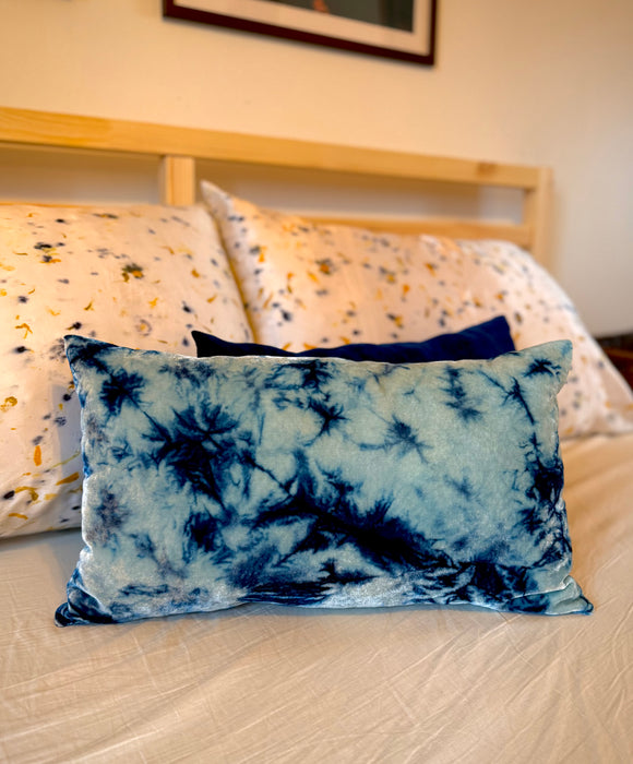 Coussin en velours de soie