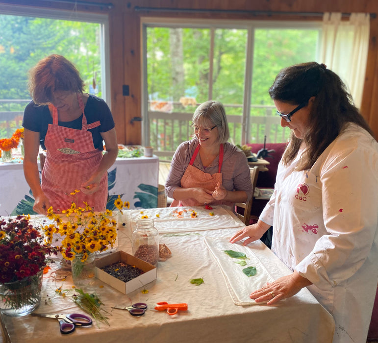 🌸RETRAITE TINCTORIALE🌸      Week-end Immersif en teinture naturelle   6-7 Septembre 2025