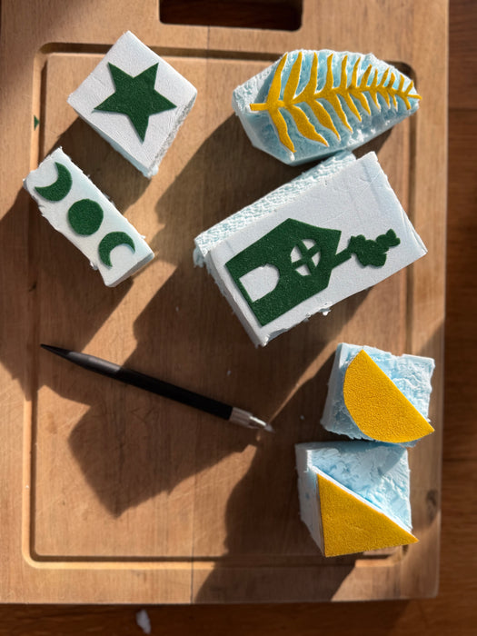 Kit d'impression avec pâte d'alun